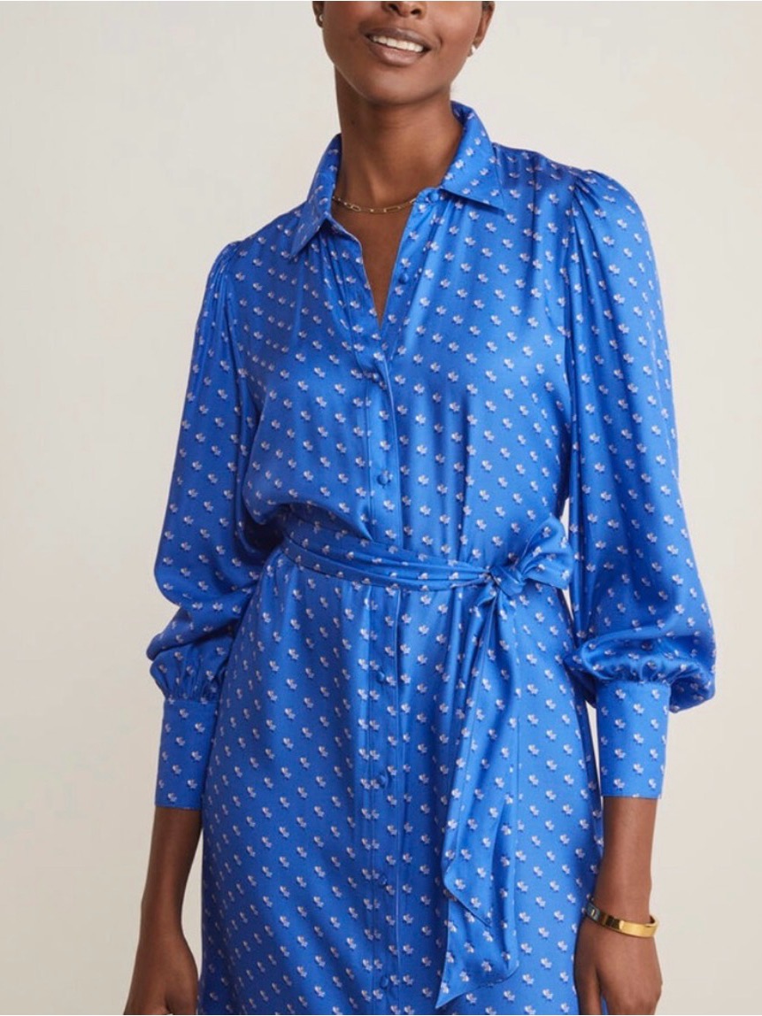 Vineyard Vines Silk Shirtdress